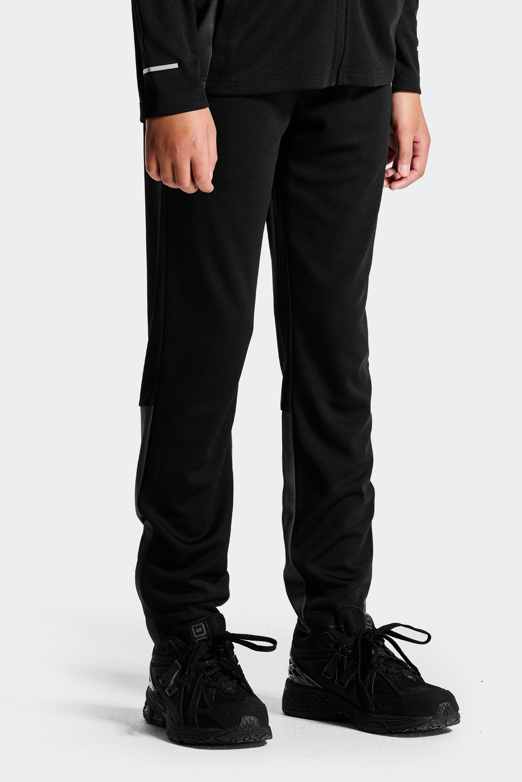 Boys Pace 2.0 Tracksuit Set - Black/Asphalt