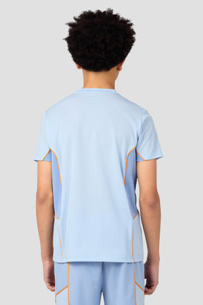 Boys Chroma T-Shirt - Summer Mist/Cloudy Blue/Tangerine Glow