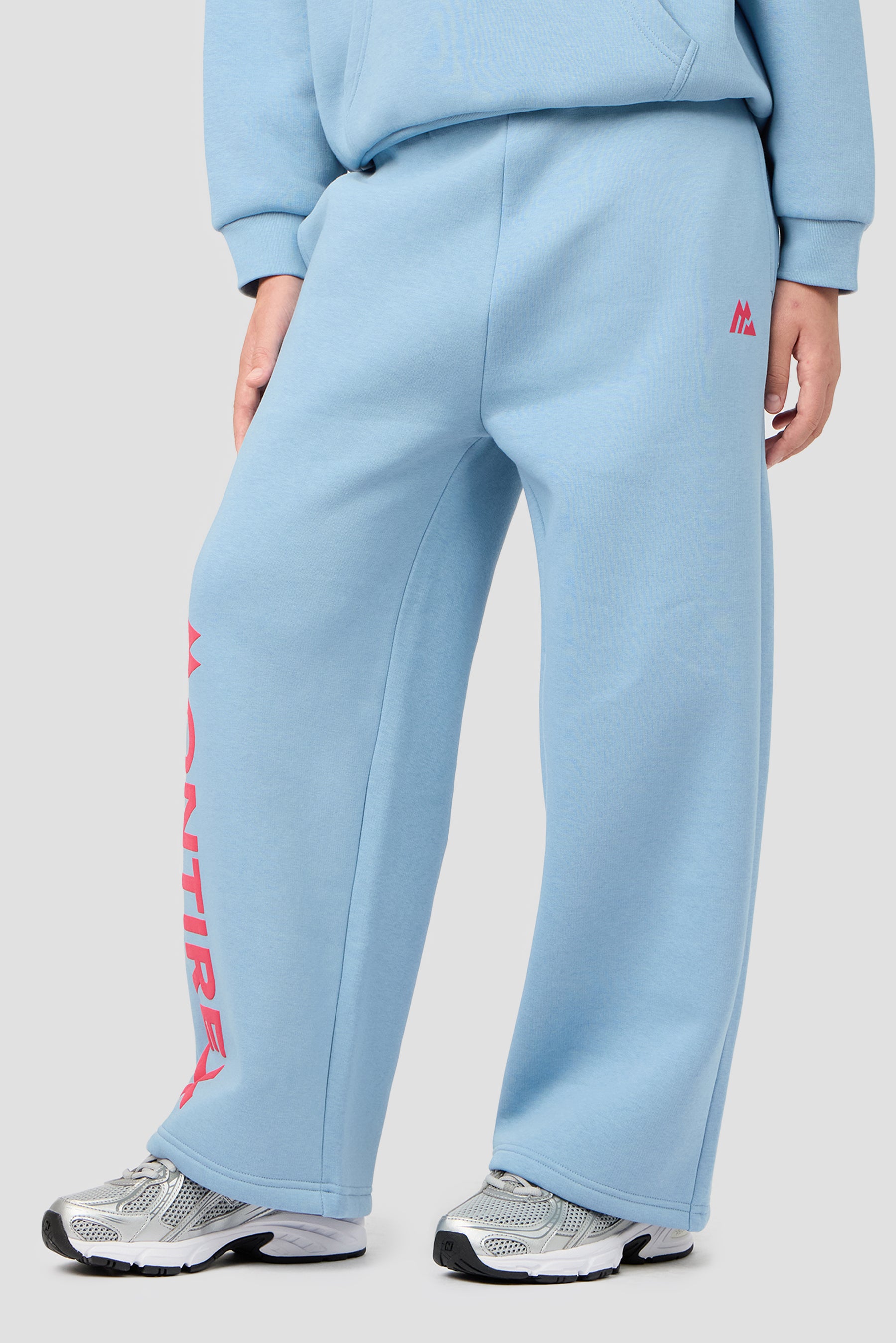 Girls Vibe Wide Leg Jogger - Fresh Water
