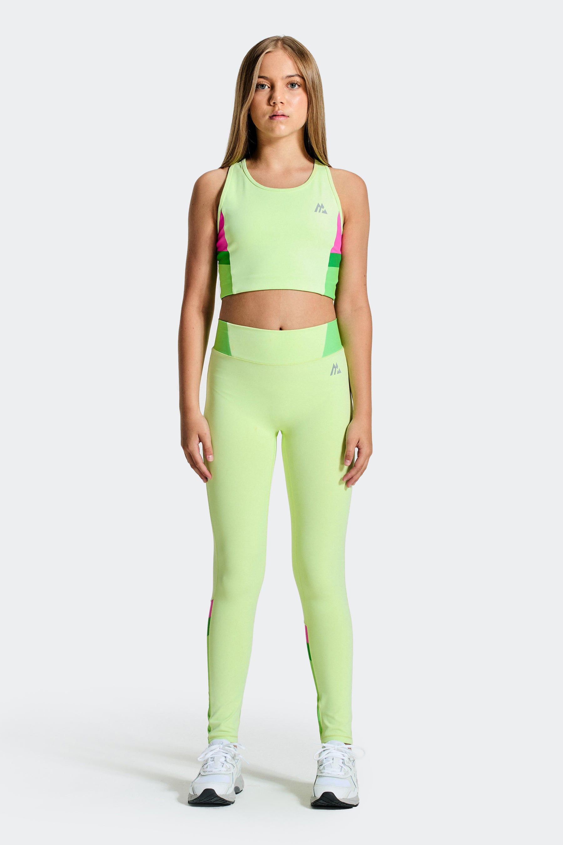 Girls Lumina Legging - Iced Matcha/Pistachio/Clover/Magenta