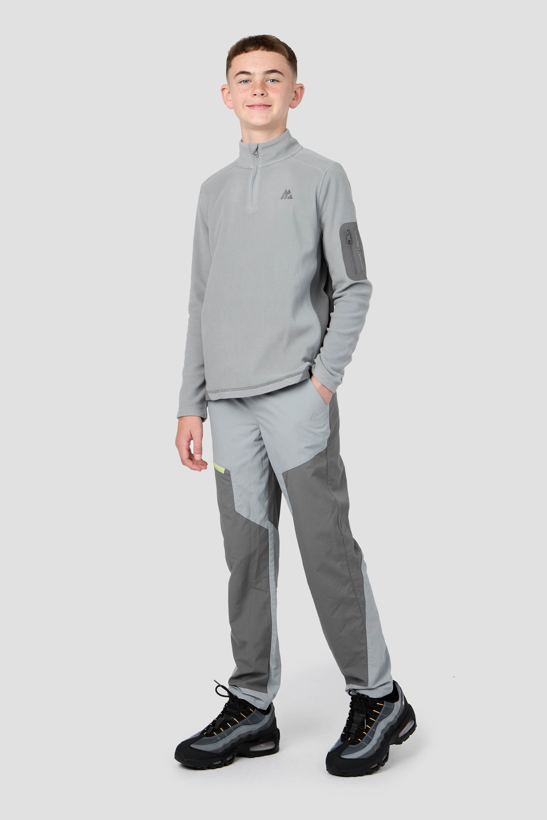 Boys Descent Pant - Cement Grey/Platinum Grey