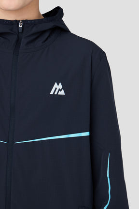 Boys Ignite Windbreaker - Midnight Blue/Neon Sky