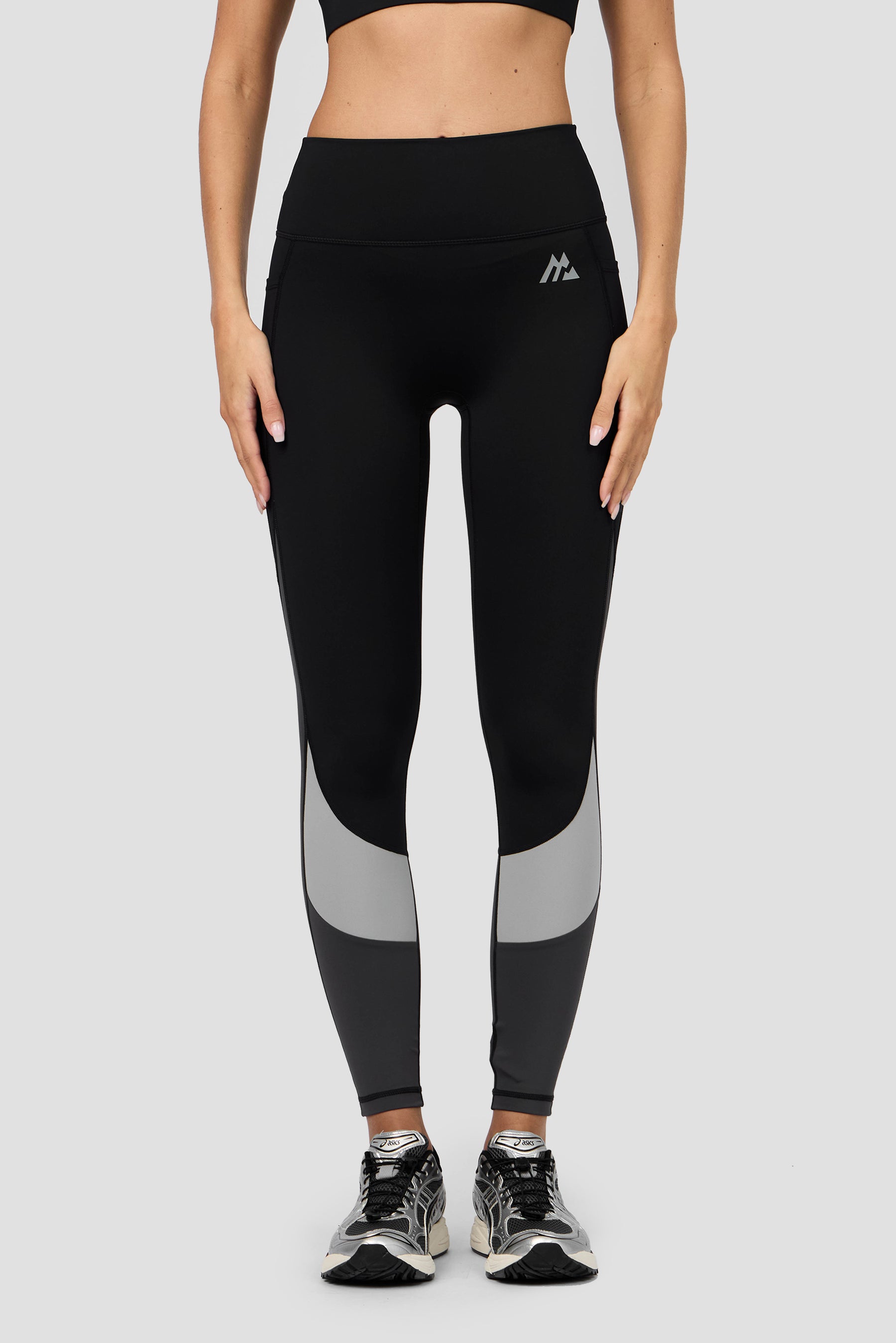 Stride Legging - Black/Basalt/Asphalt