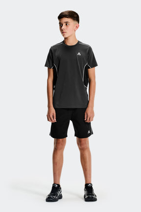 Boys Chroma Short - Black/Asphalt/Light Smoke Grey