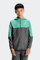 Boys Trail 2.0 Windbreaker - Grey/Jade