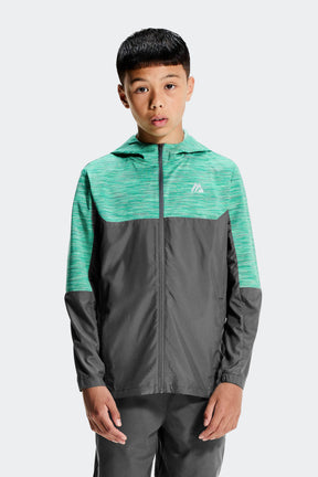Boys Trail 2.0 Windbreaker - Grey/Jade