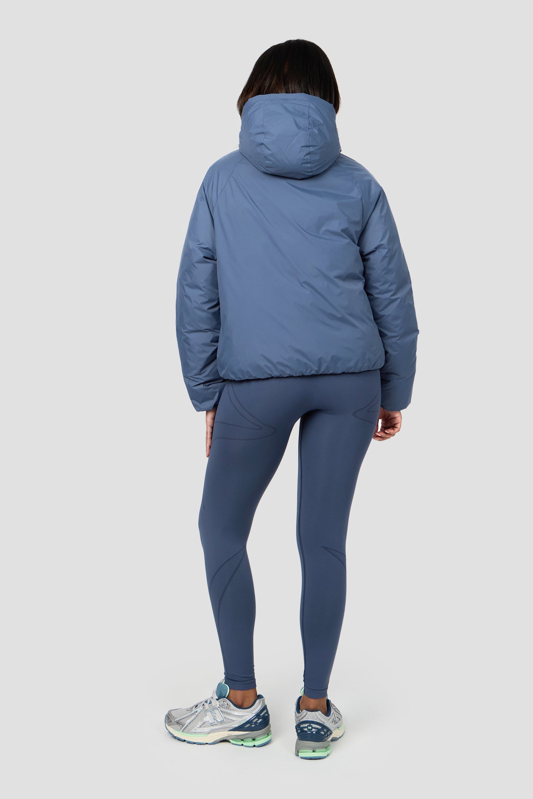 Powder Jacket - Greyed Indigo