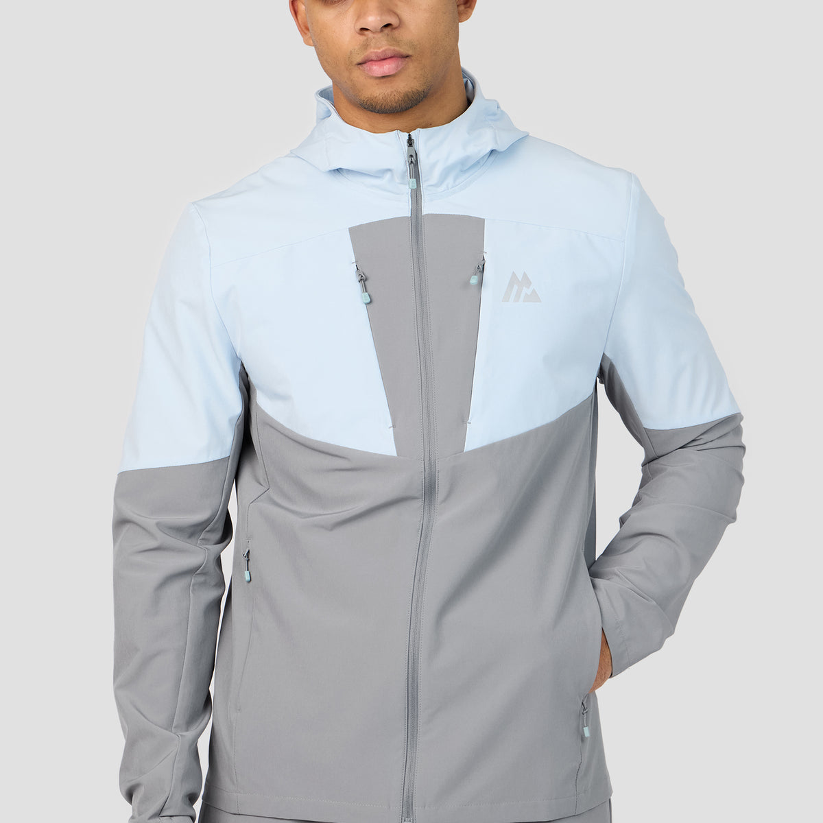 Impel Jacket Platinum Grey – Montirex Sportswear Gymwear