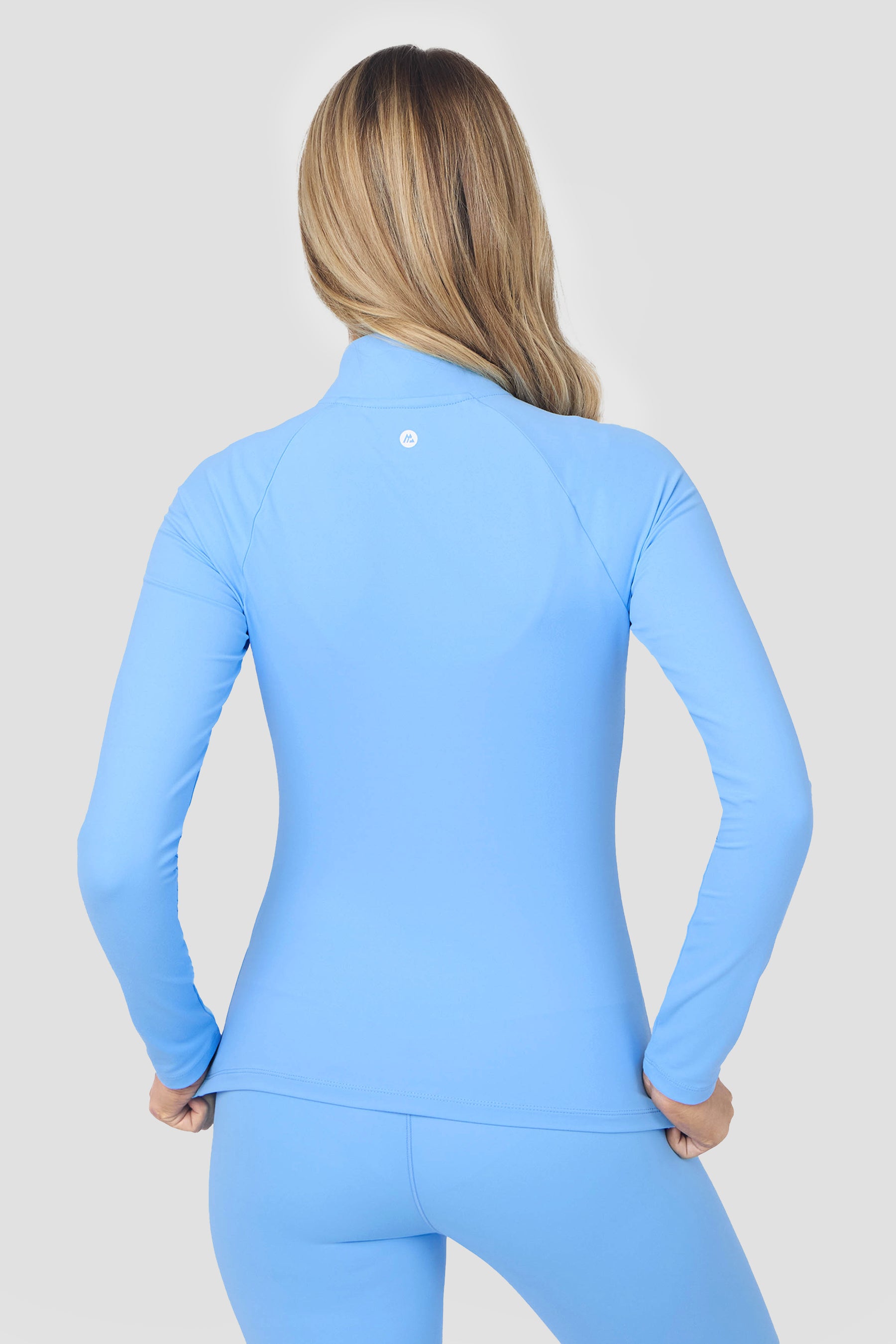 Form Full Zip - Powder Blue