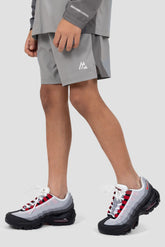 Boys Trek Tech Short - Platinum Grey/Cement Grey