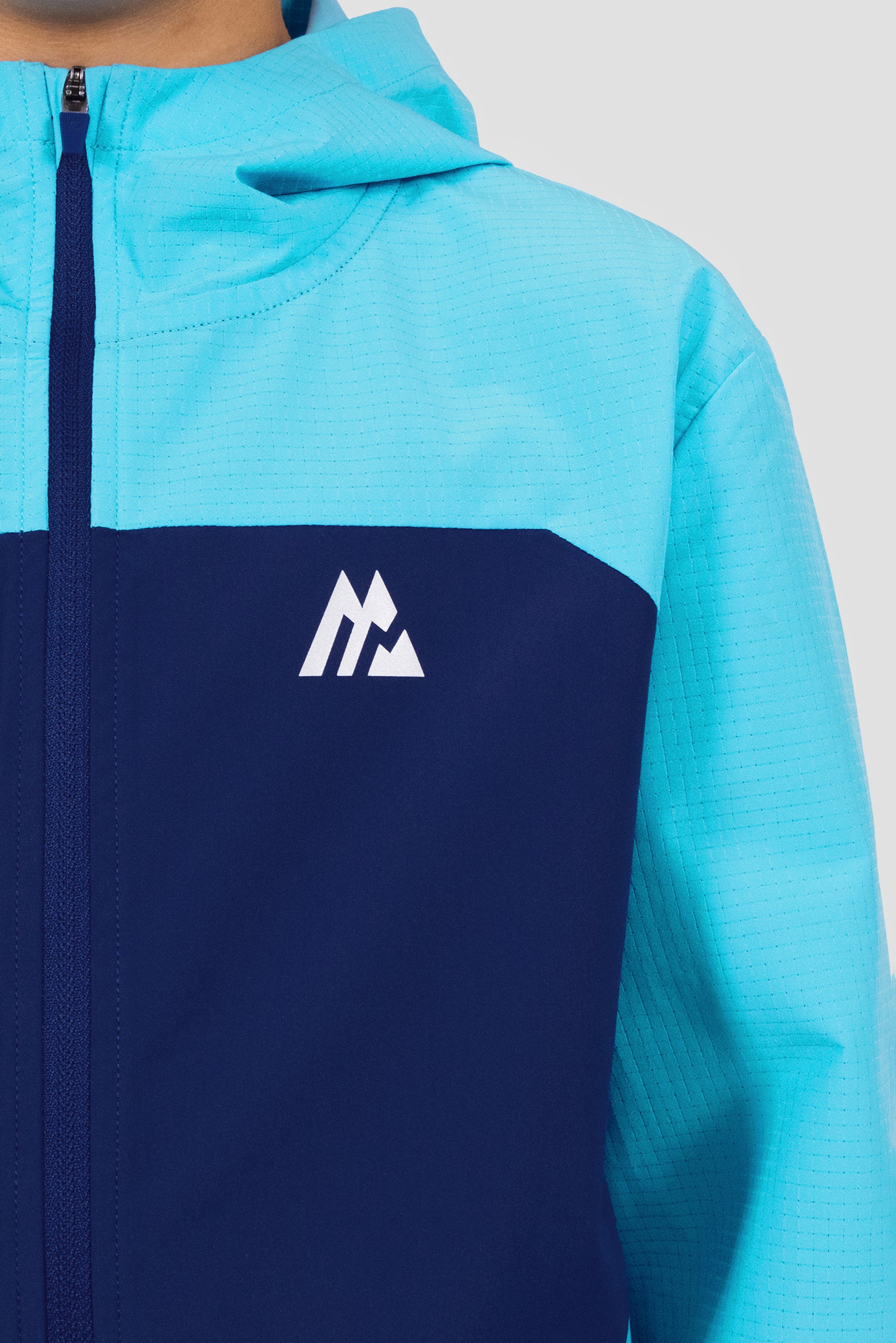 Boys Trek Tech Jacket - Maya Blue/Marine Blue