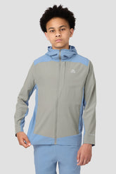 Boys Gamma Jacket - Platinum Grey/Cloudy Blue