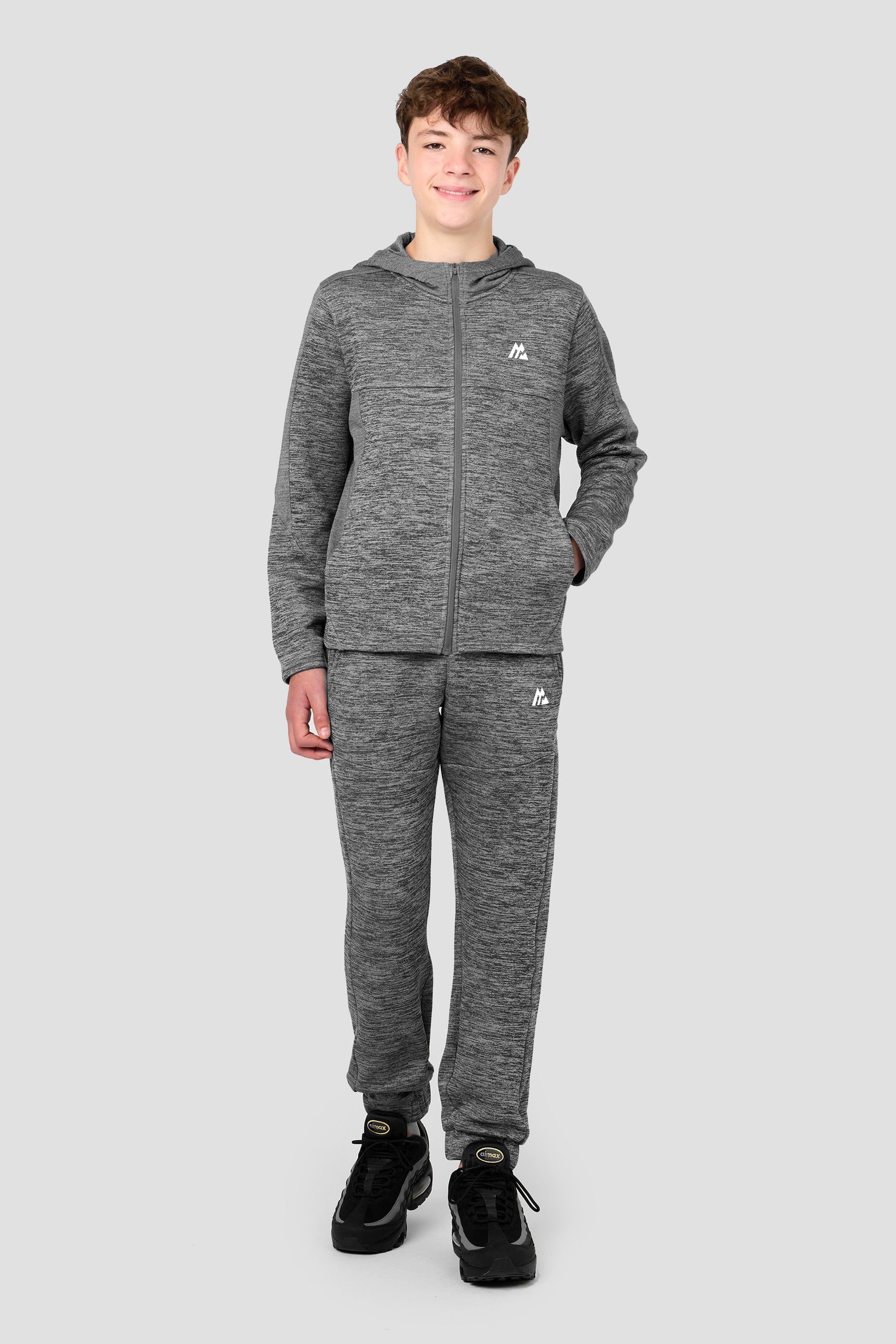 Boys Vantage Hood - Jet Grey/Cement Grey