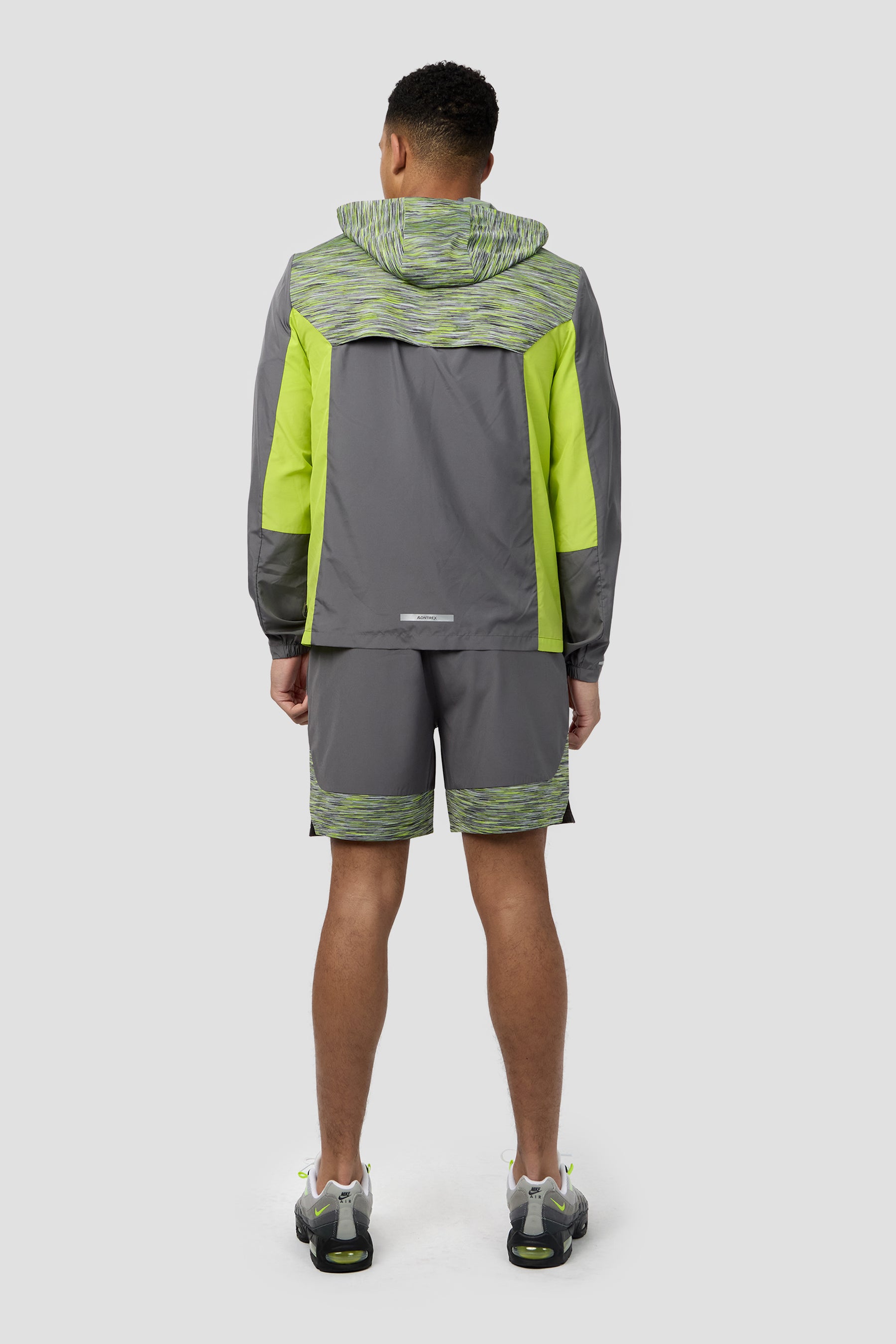 Trail Panel Short - Lime/Grey/Black