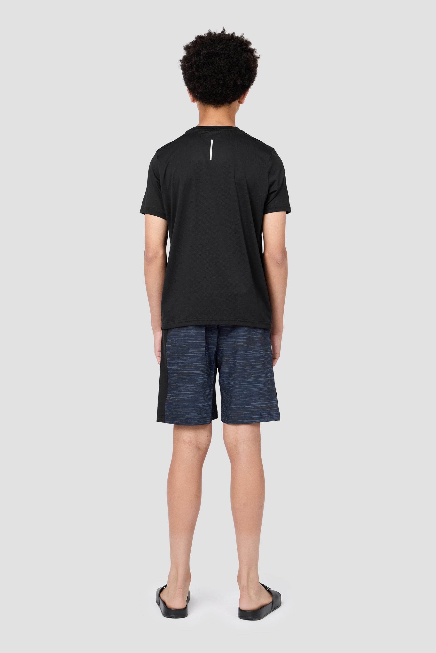 Boys Trail Swim Short - Black