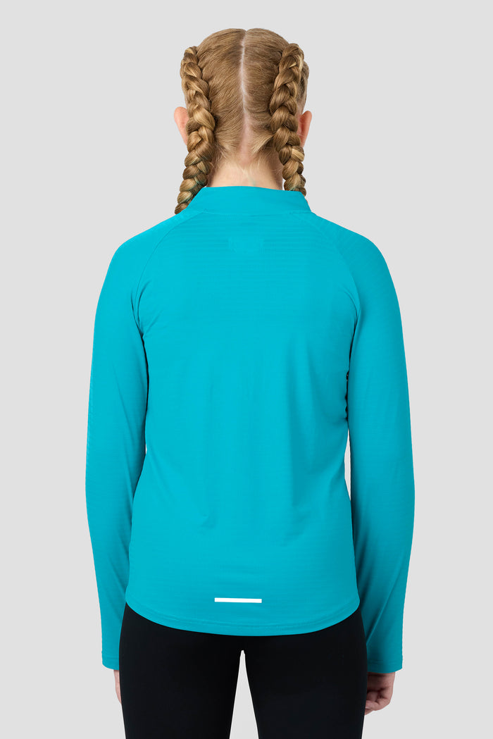 Girls Energy 1/4 Zip - Pacific