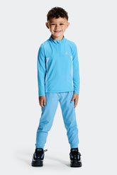 Infant Boy's Peak 2.0 1/4 Zip/Pant Set - Blue Blossom/Blissful Blue