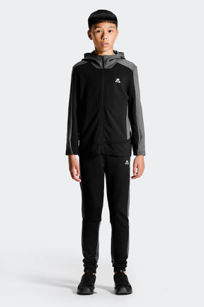 Boys Carbon Jogger - Black/Asphalt 