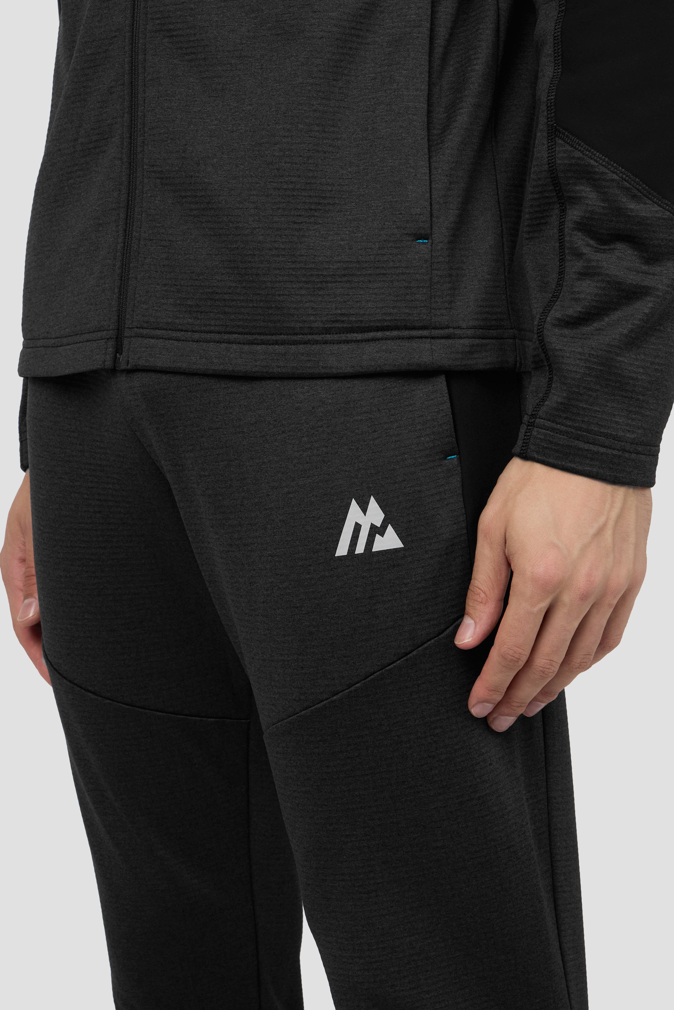 Summit 2.0 Jogger Black | Montirex Sportswear Gymwear