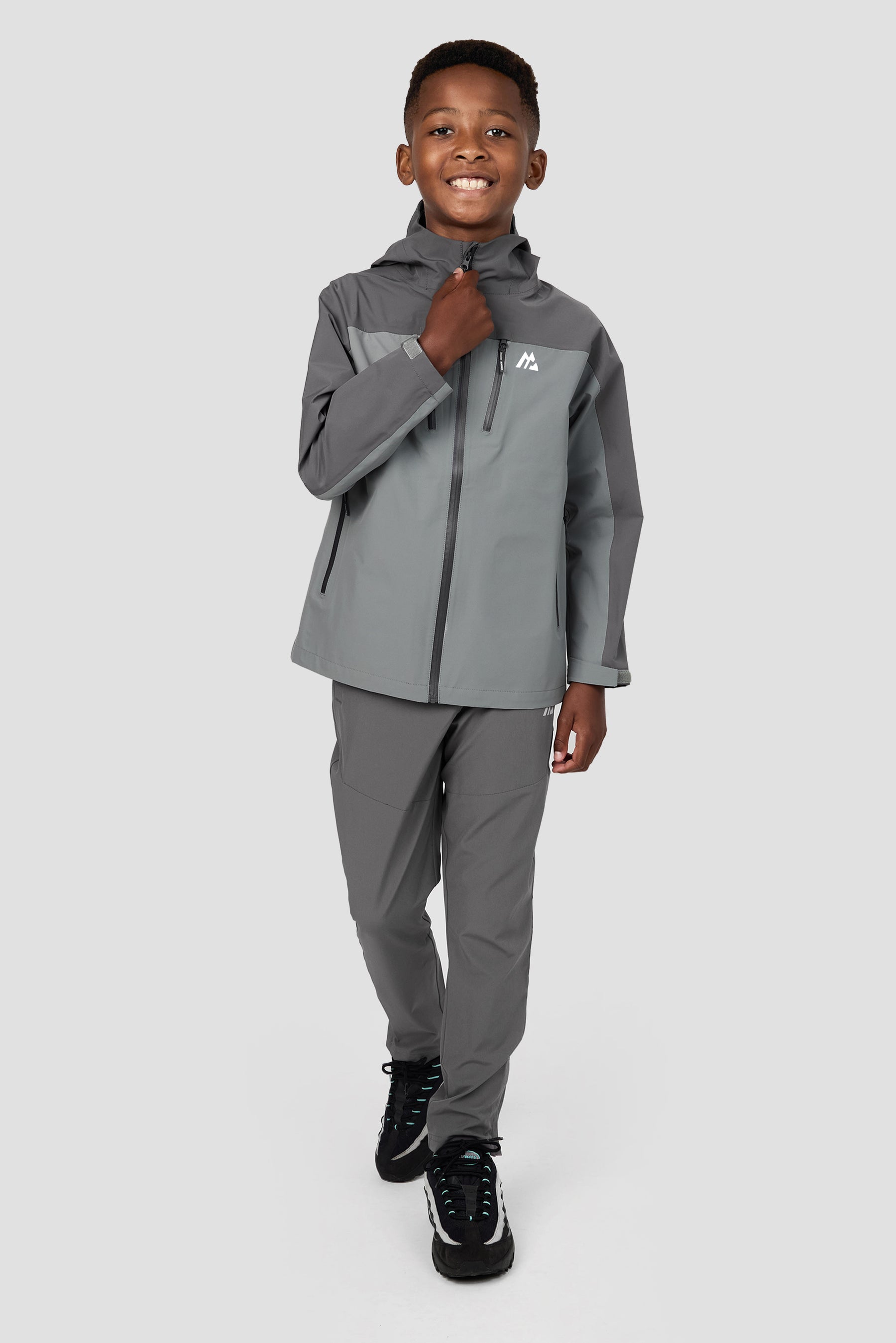 Derecho Waterproof Jacket - Platinum Grey/Cement Grey
