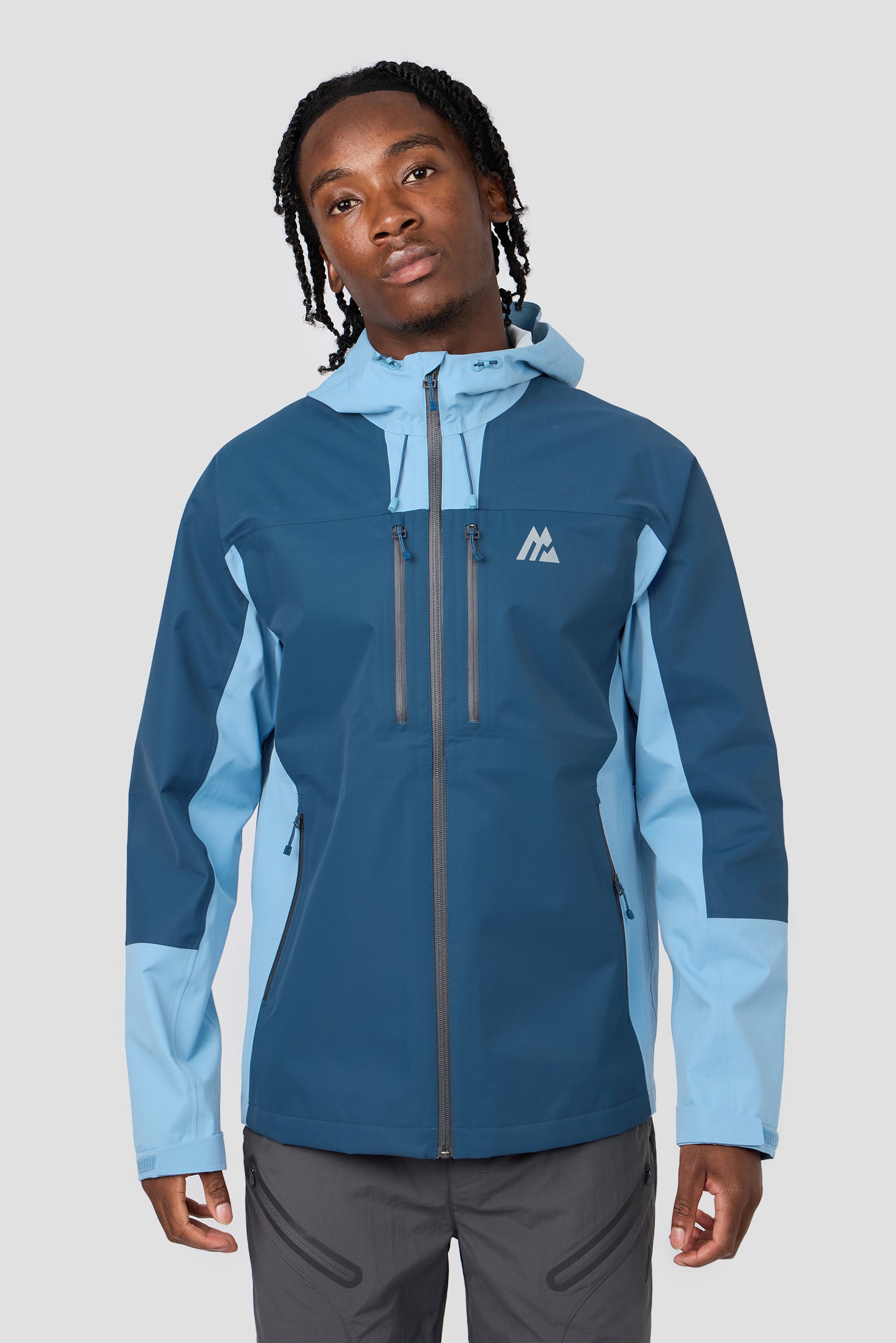 Waterdichte jas en broekpak set in zwart, marineblauw heren of dames, marineblauw, S Waterdichte jas en broekpak set in zwart, marineblauw heren of dames, marineblauw, S