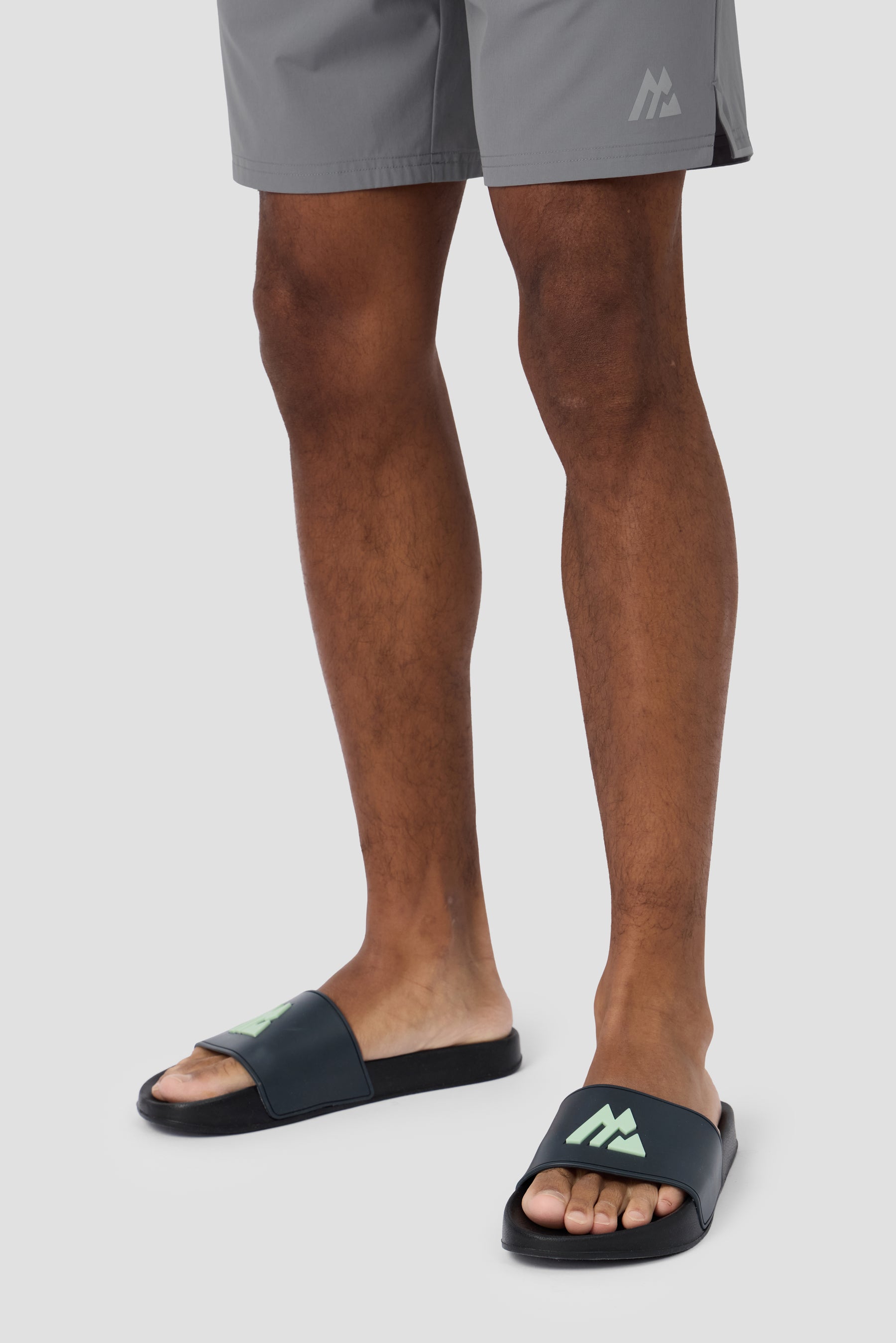 MTX Slides - Black/Slate Grey/Sea Foam