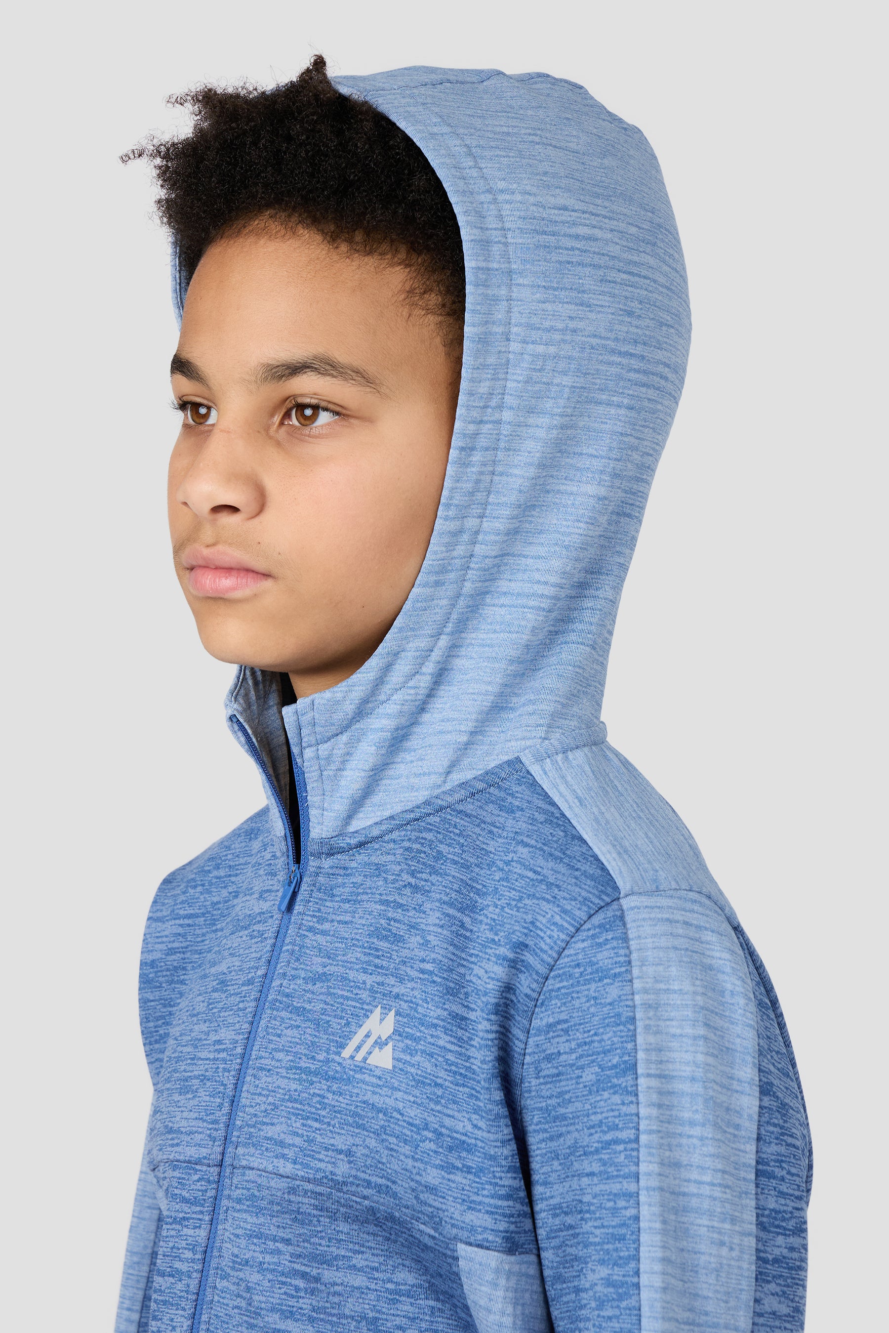 Boys Vantage Hood - Charcoal Blue/Cloudy Blue