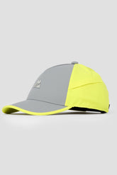 MTX Run Turbo Cap - Platinum Grey/Electric Lime