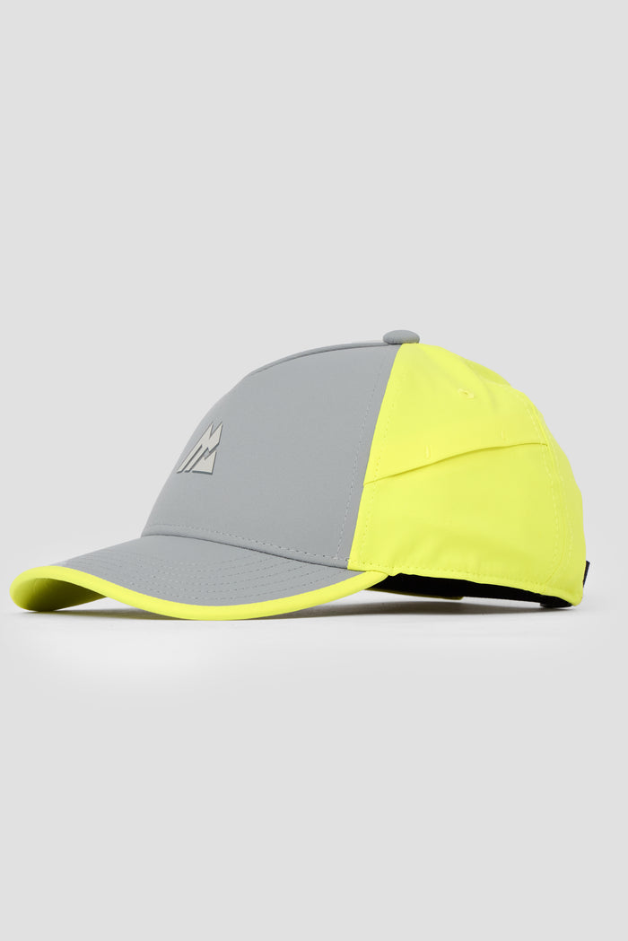 MTX Run Turbo Cap - Platinum Grey/Electric Lime
