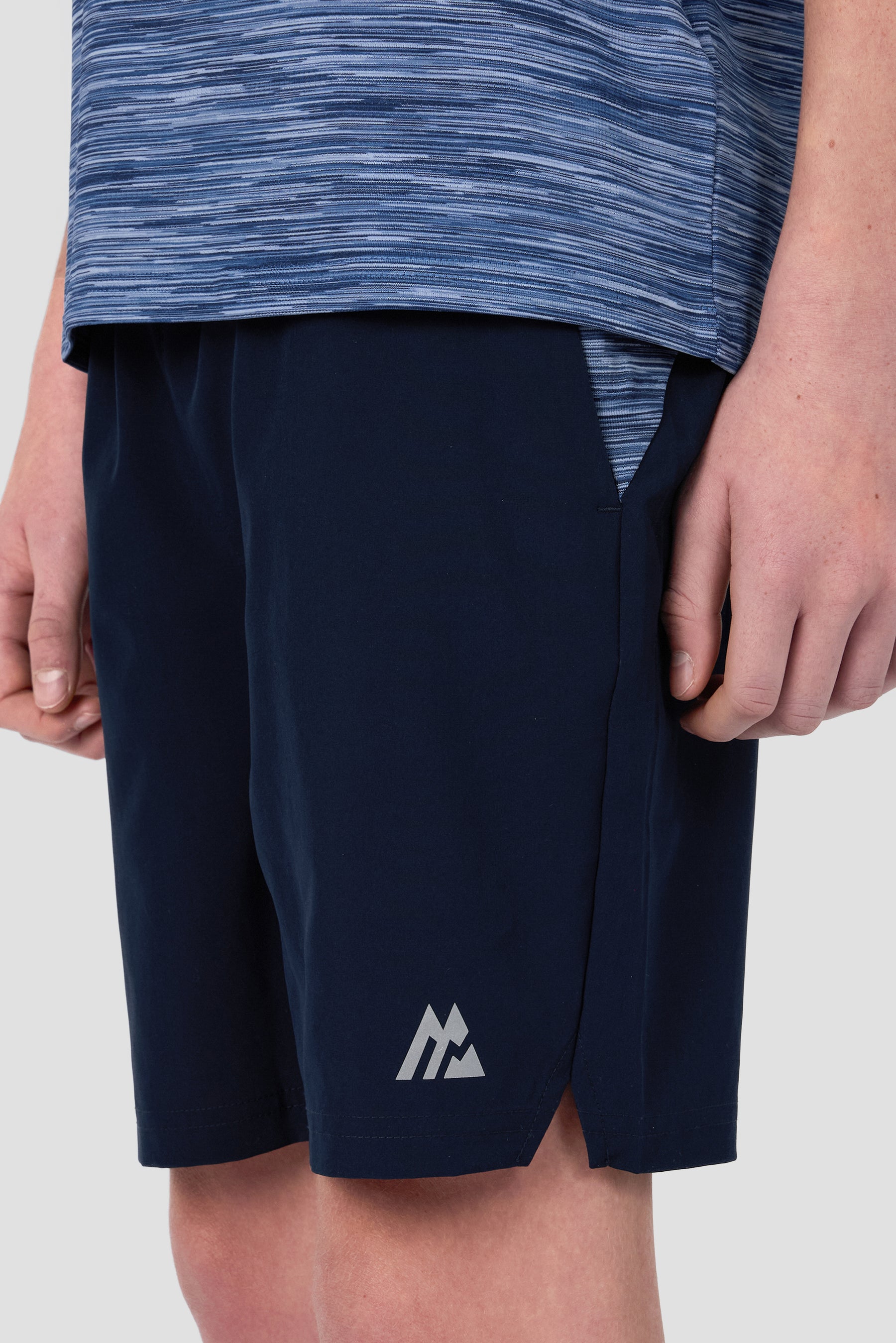 Boys Trail 2.0 Short - Navy/Charcoal Blue Multi