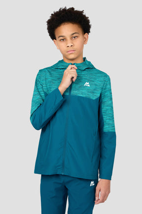 Trail 2.0 Windbreaker - Teal Multi