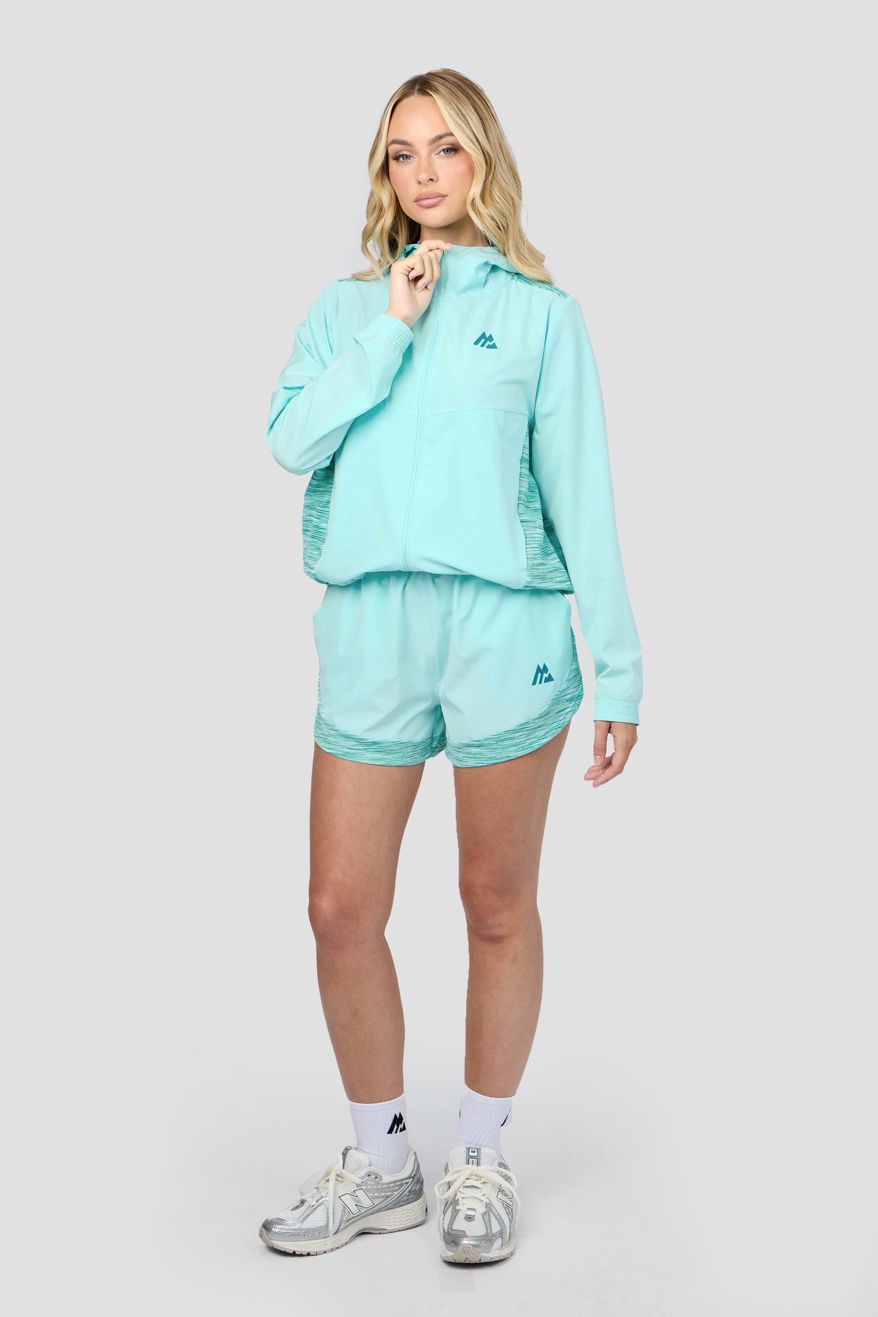 Women's Trail Windbreaker - Turquoise Multi 