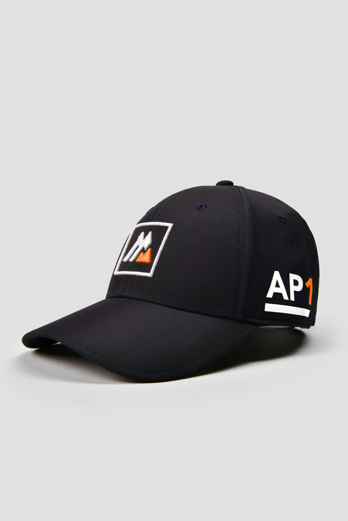 AP1 Tech Cap - Midnight Blue/White/Fiery Orange