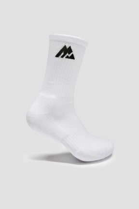 MTX Performance Socks 3 Pack - White/Black